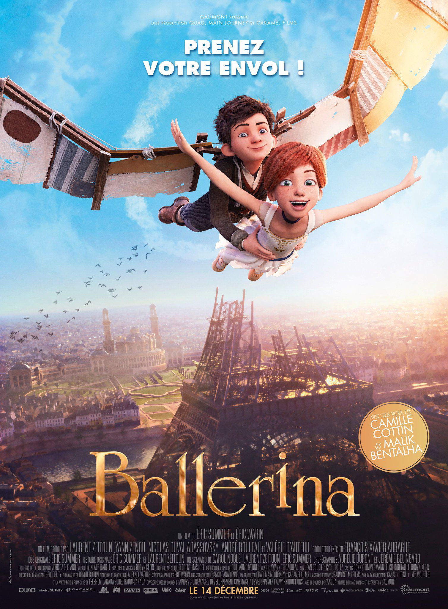 Ballerina - Long-métrage d'animation (2016) streaming VF gratuit complet