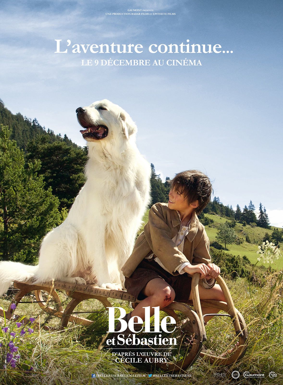 Belle et Sébastien : L'aventure continue... - Film (2015) streaming VF gratuit complet