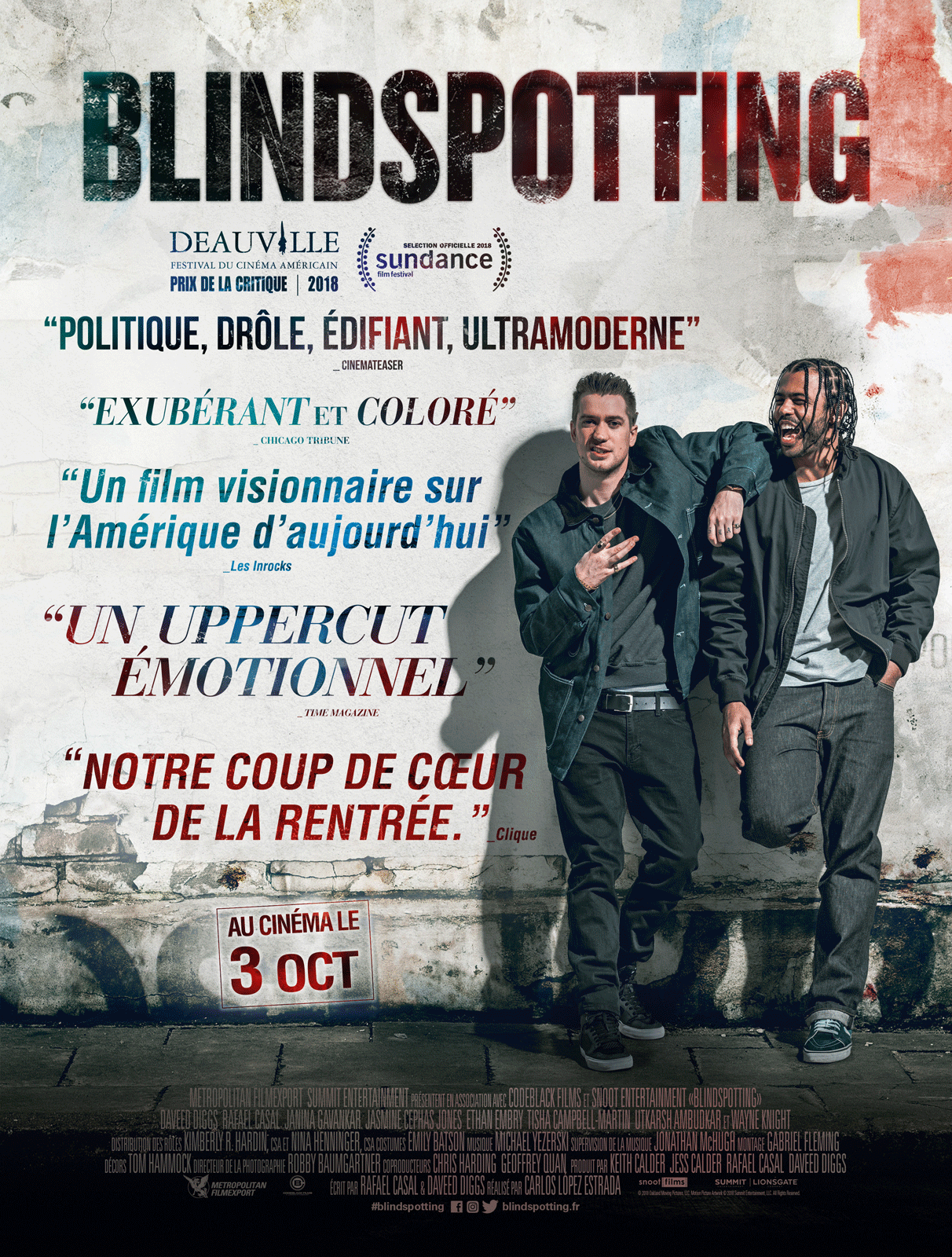 Blindspotting - Film (2018) streaming VF gratuit complet