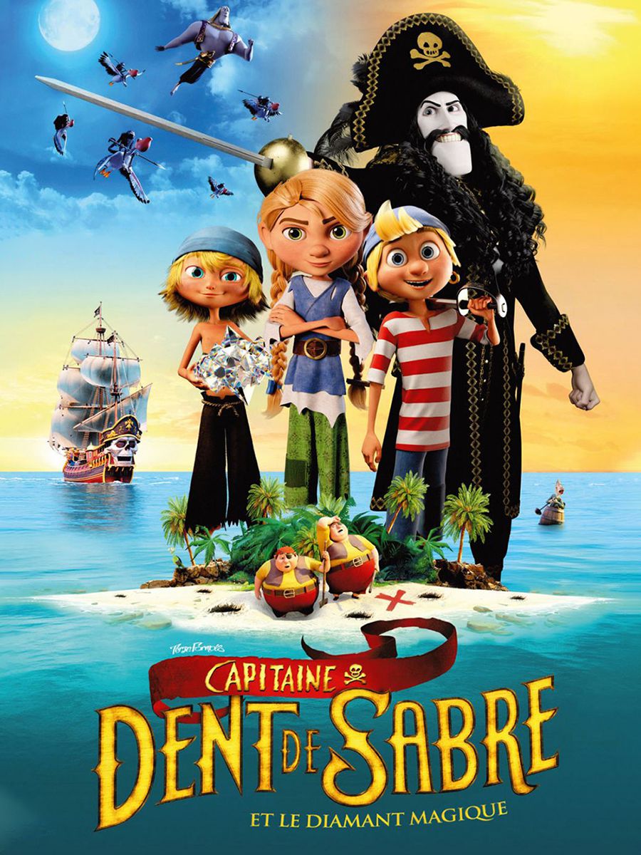 Capitaine Dent de Sabre et le diamant magique - Long-métrage d'animation (2021) streaming VF gratuit complet