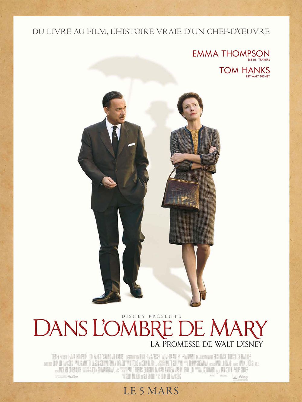 Dans l'ombre de Mary - La Promesse de Walt Disney - Film (2013) streaming VF gratuit complet