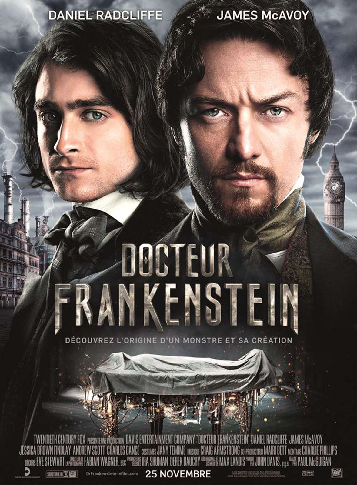 Docteur Frankenstein - Film (2015) streaming VF gratuit complet