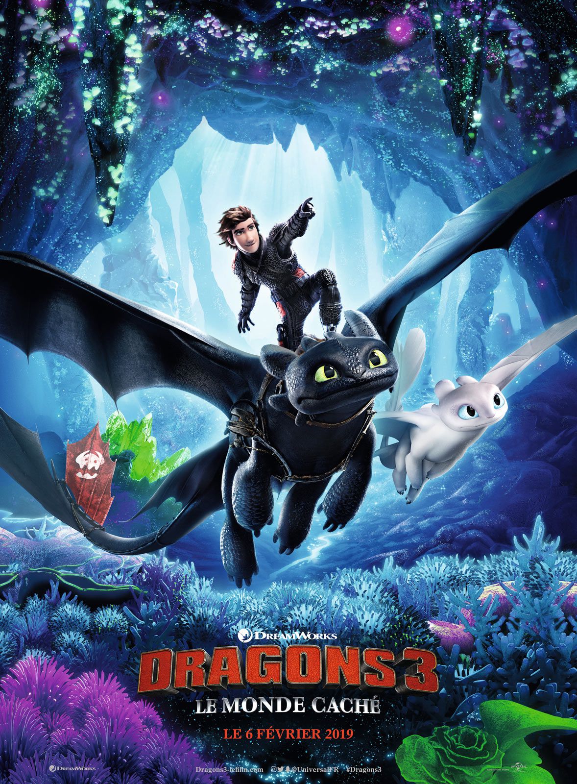 Film Dragons 3 : Le Monde caché - Long-métrage d'animation (2019)