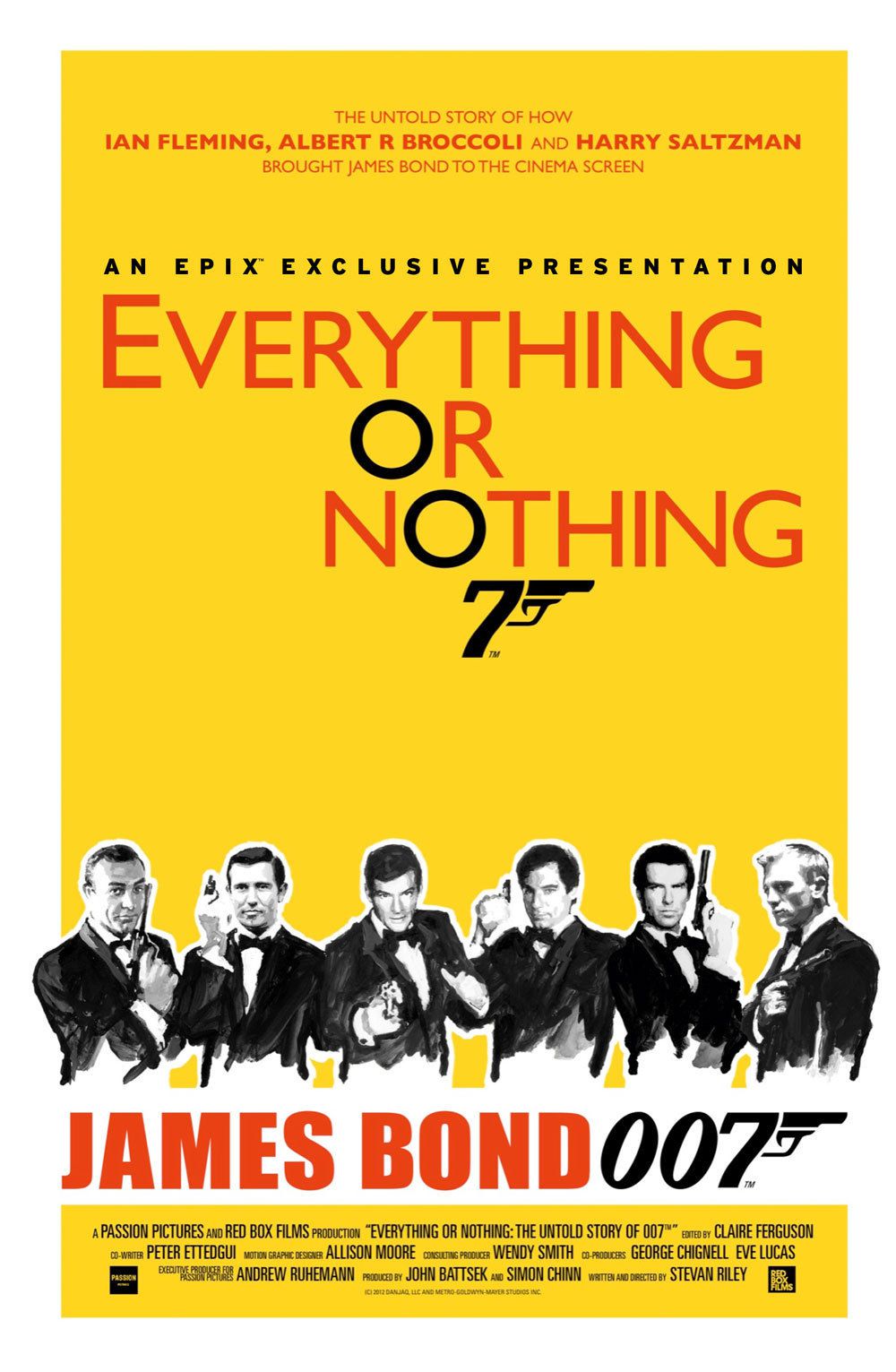 Everything or Nothing : L'histoire secrète de James Bond - Documentaire (2012) streaming VF gratuit complet