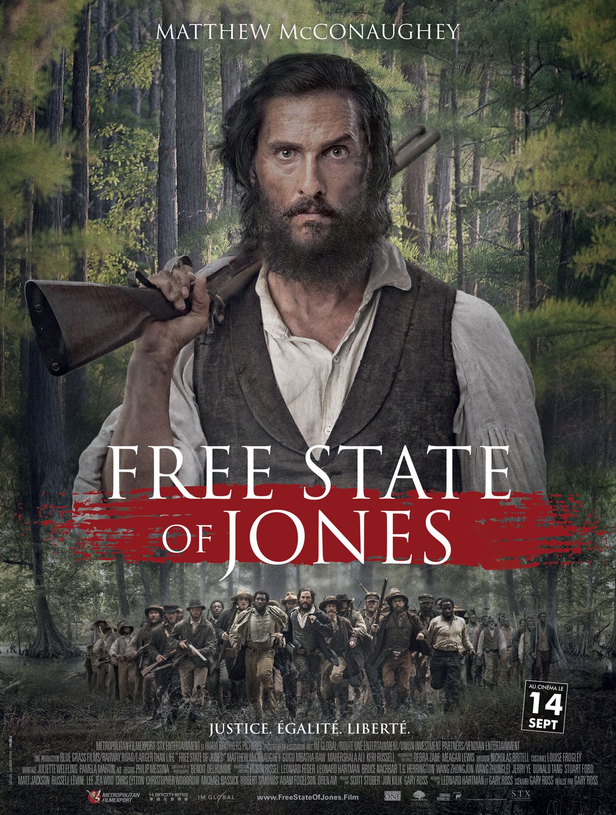 Free State of Jones - Film (2016) streaming VF gratuit complet
