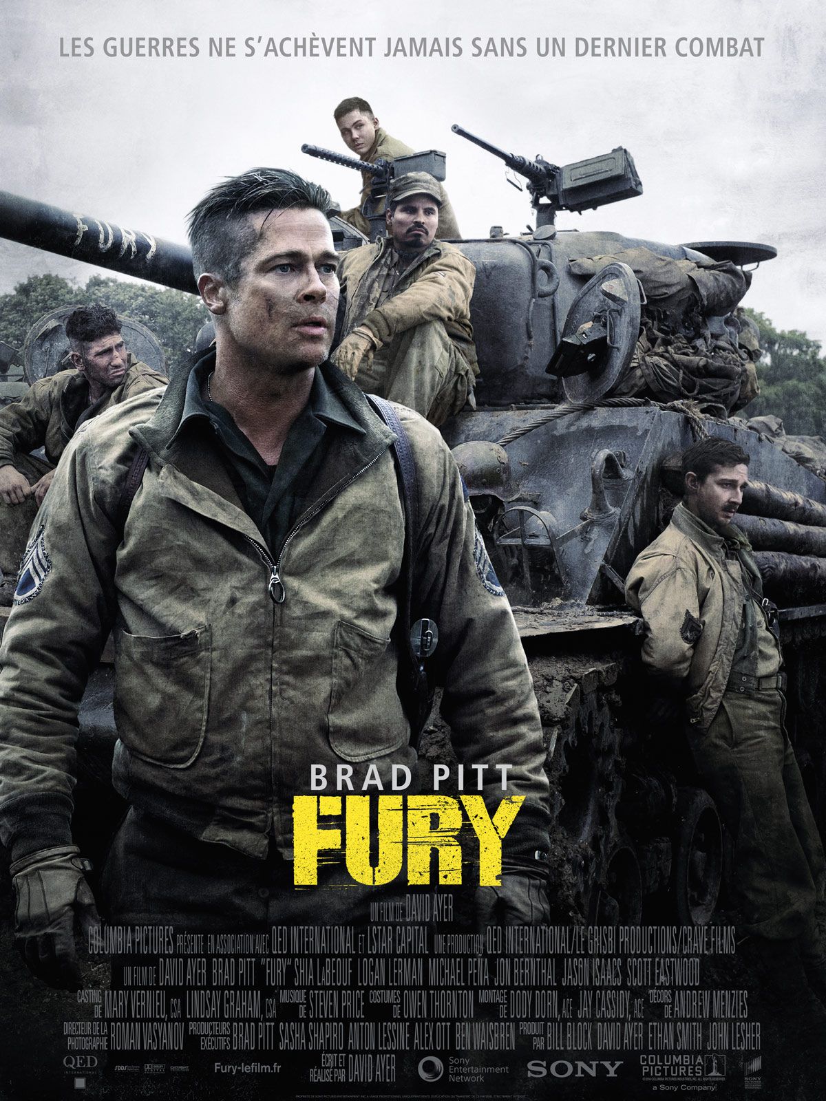 Fury - Film (2014) streaming VF gratuit complet