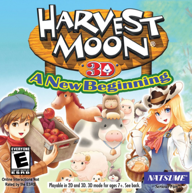 Harvest Moon 3D : A New Beginning (2013)  - Jeu vidéo streaming VF gratuit complet