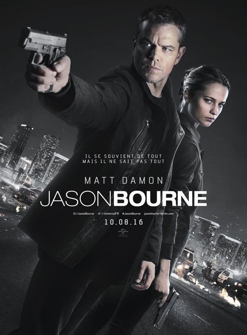 Jason Bourne - Film (2016) streaming VF gratuit complet