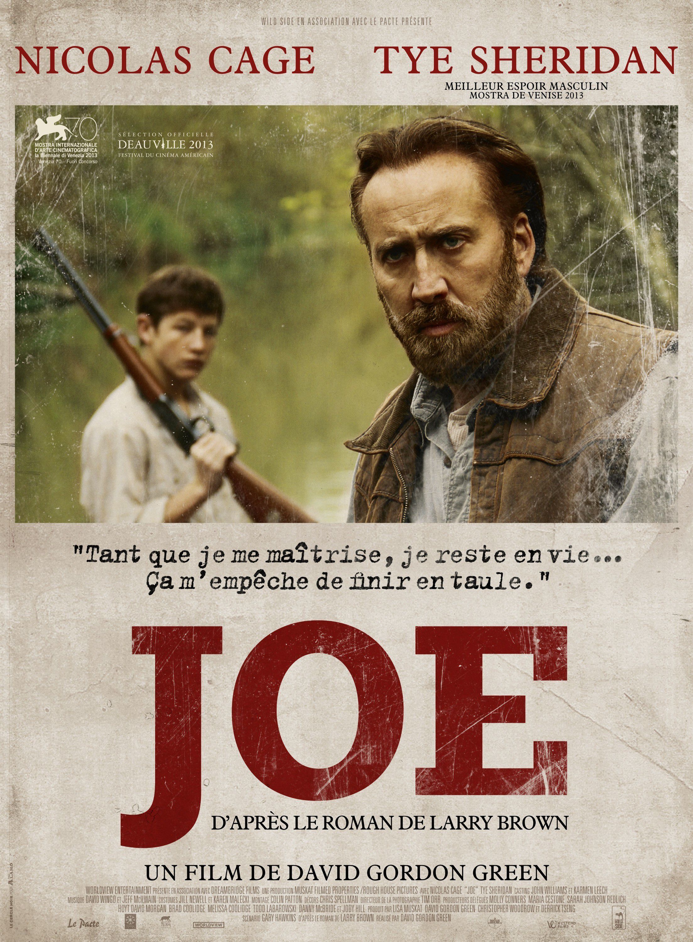 Joe - Film (2013) streaming VF gratuit complet