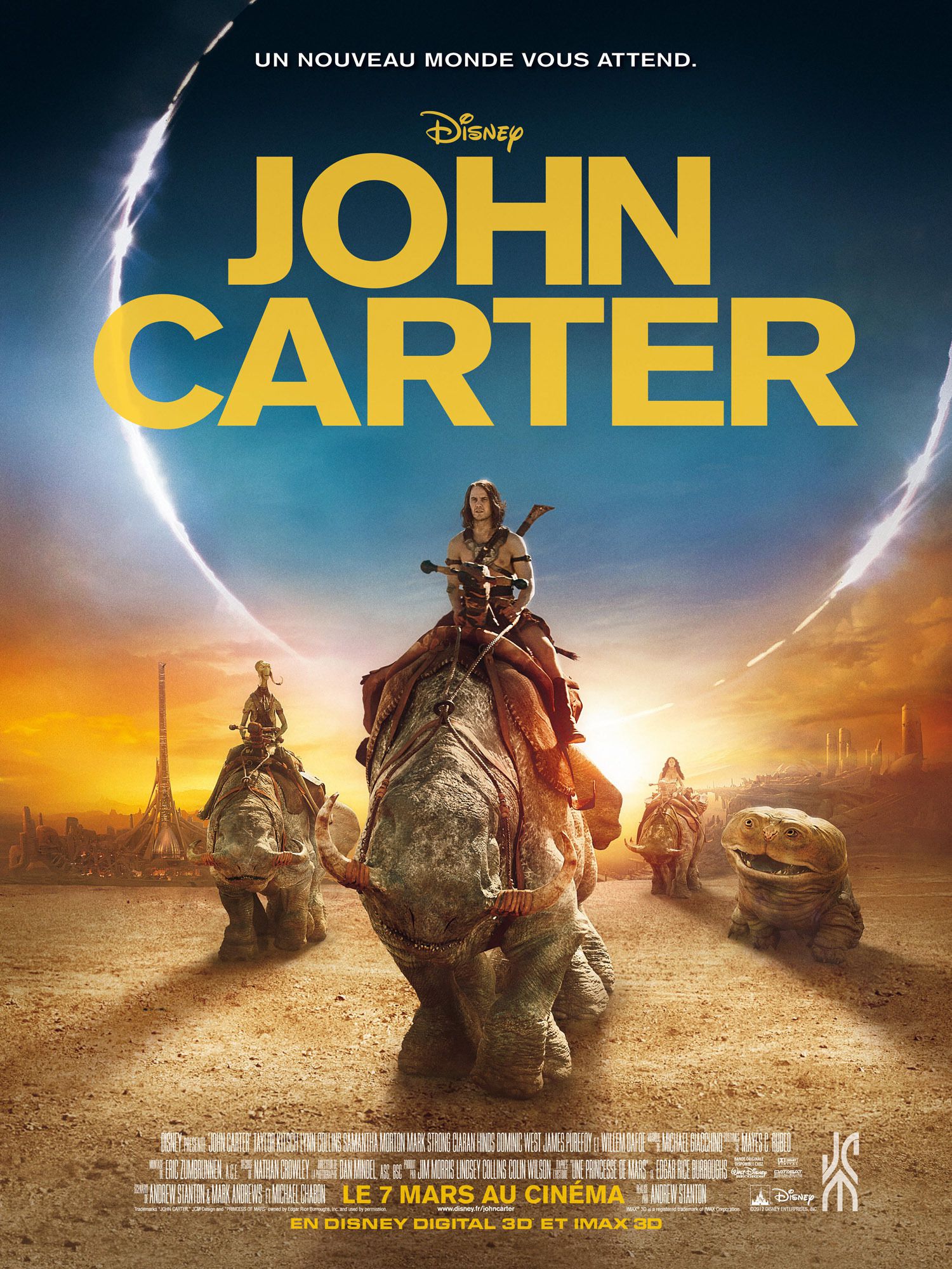 John Carter - Film (2012) streaming VF gratuit complet