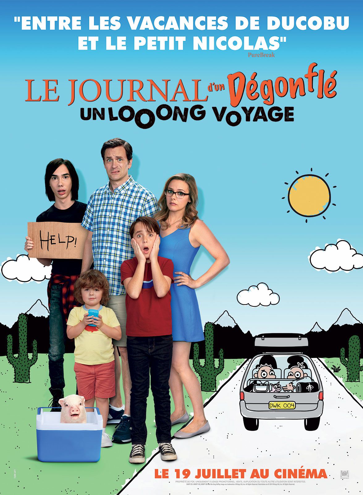 Journal d'un dégonflé : Le Long Voyage - Film (2017) streaming VF gratuit complet