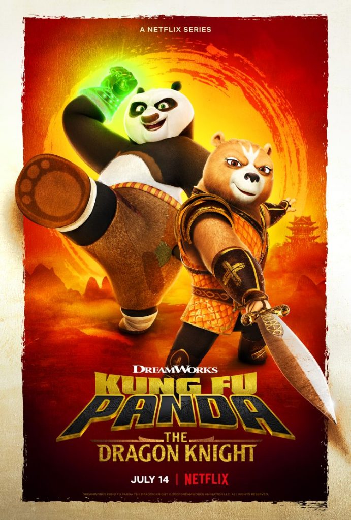 Film Kung Fu Panda : Le chevalier dragon - Série TV 2022