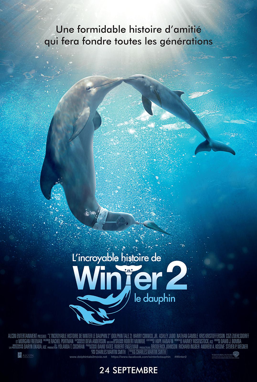 L'Incroyable Histoire de Winter le dauphin 2 - Film (2014) streaming VF gratuit complet