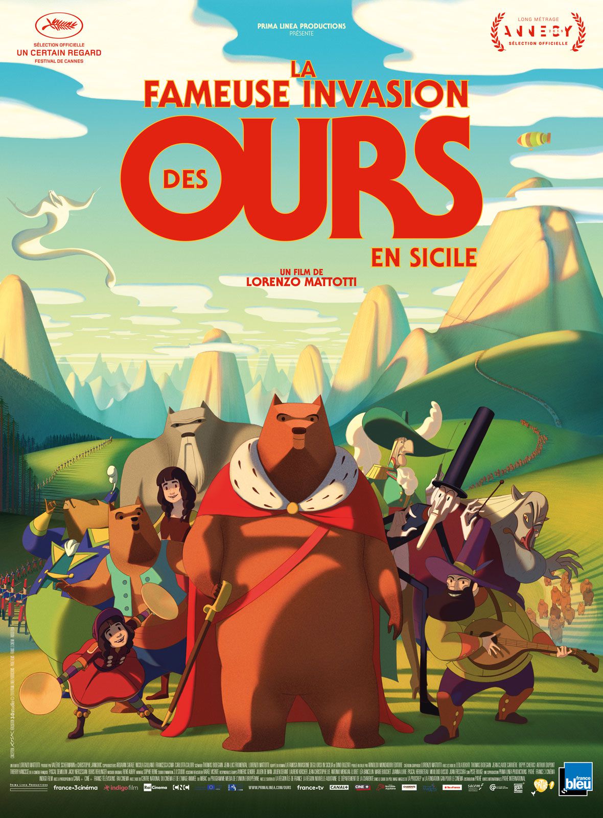 Film La Fameuse Invasion des Ours en Sicile - Long-métrage d'animation (2019)