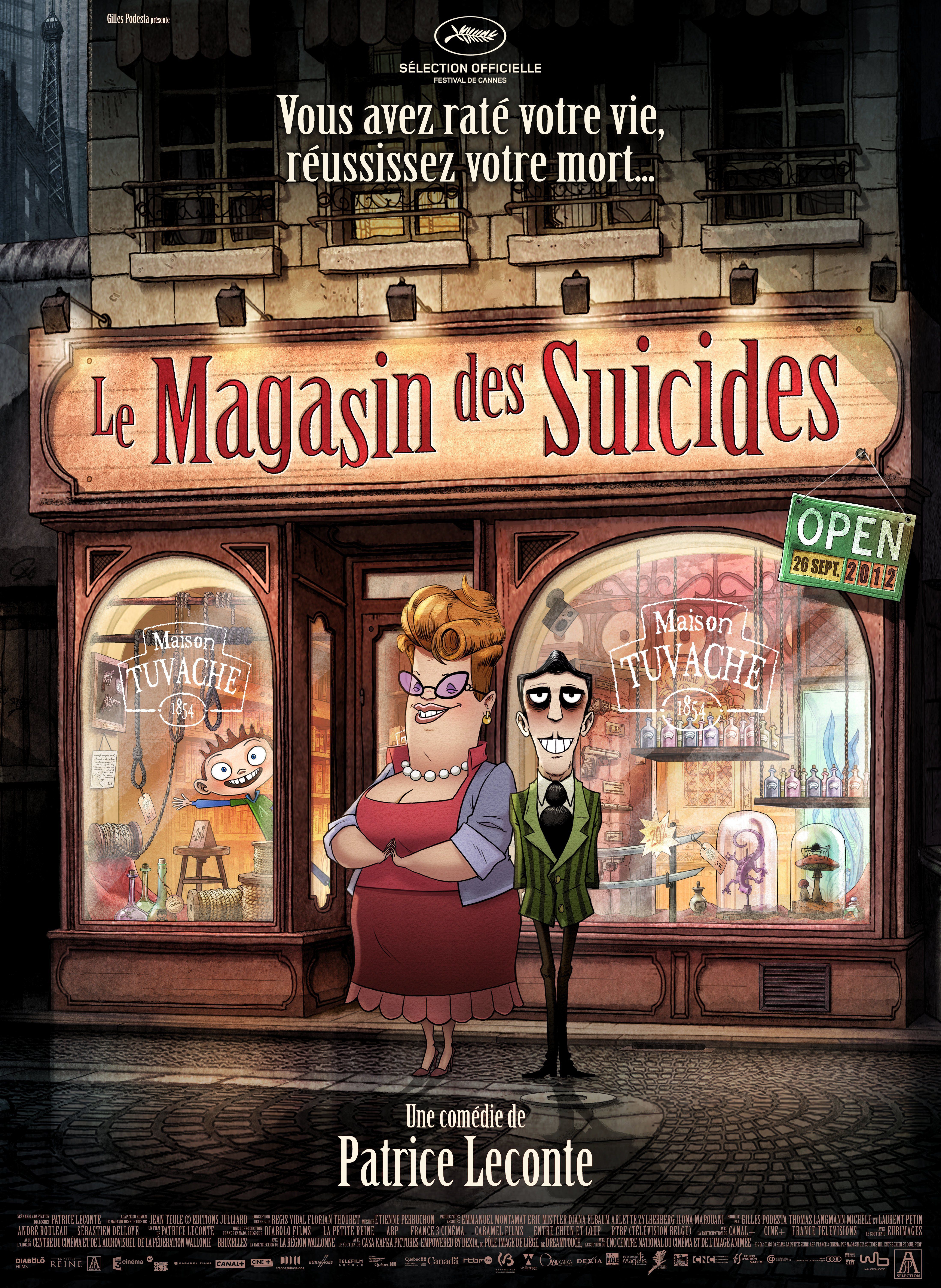 Film Le Magasin des suicides - Long-métrage d'animation (2012)