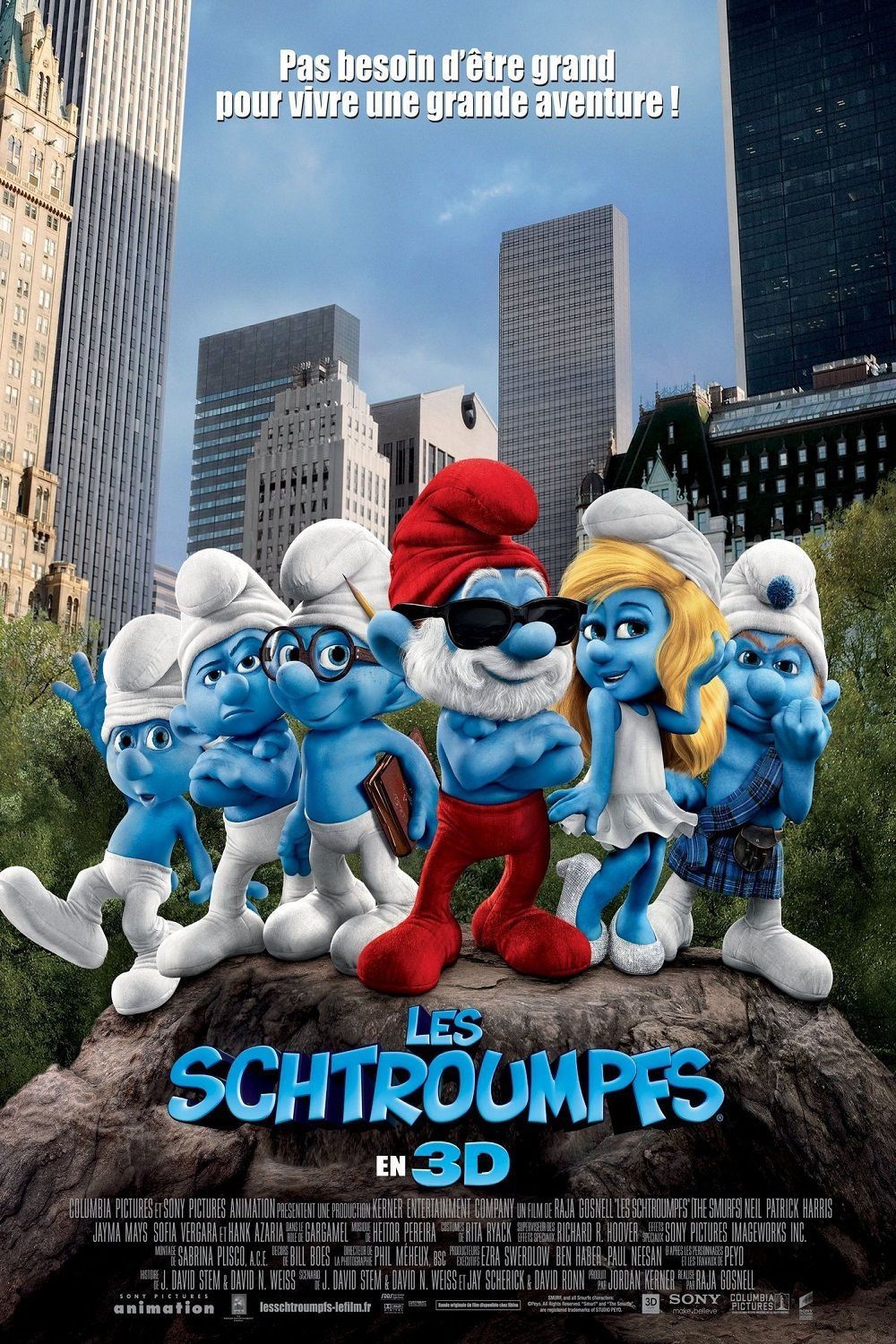Les Schtroumpfs - Film (2011) streaming VF gratuit complet