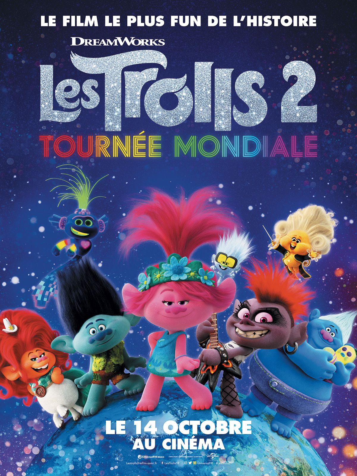 Les Trolls 2 : Tournée mondiale - Long-métrage d'animation (2020) streaming VF gratuit complet
