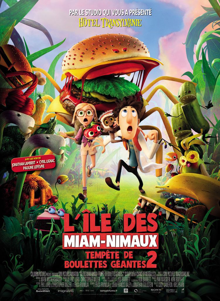L'Île des Miam-Nimaux - Tempête de boulettes géantes 2 - Long-métrage d'animation (2013) streaming VF gratuit complet