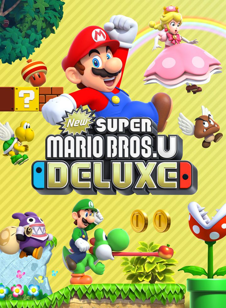Film New Super Mario Bros. U Deluxe (2019)  - Jeu vidéo