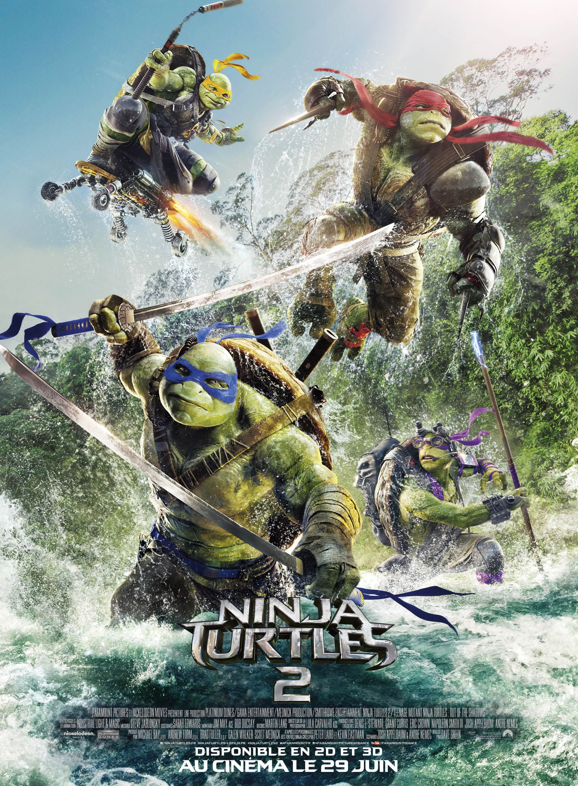 Ninja Turtles 2 - Film (2016) streaming VF gratuit complet