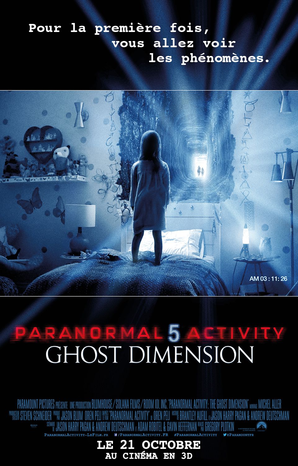 Paranormal Activity 5 : Ghost Dimension - Film (2015) streaming VF gratuit complet