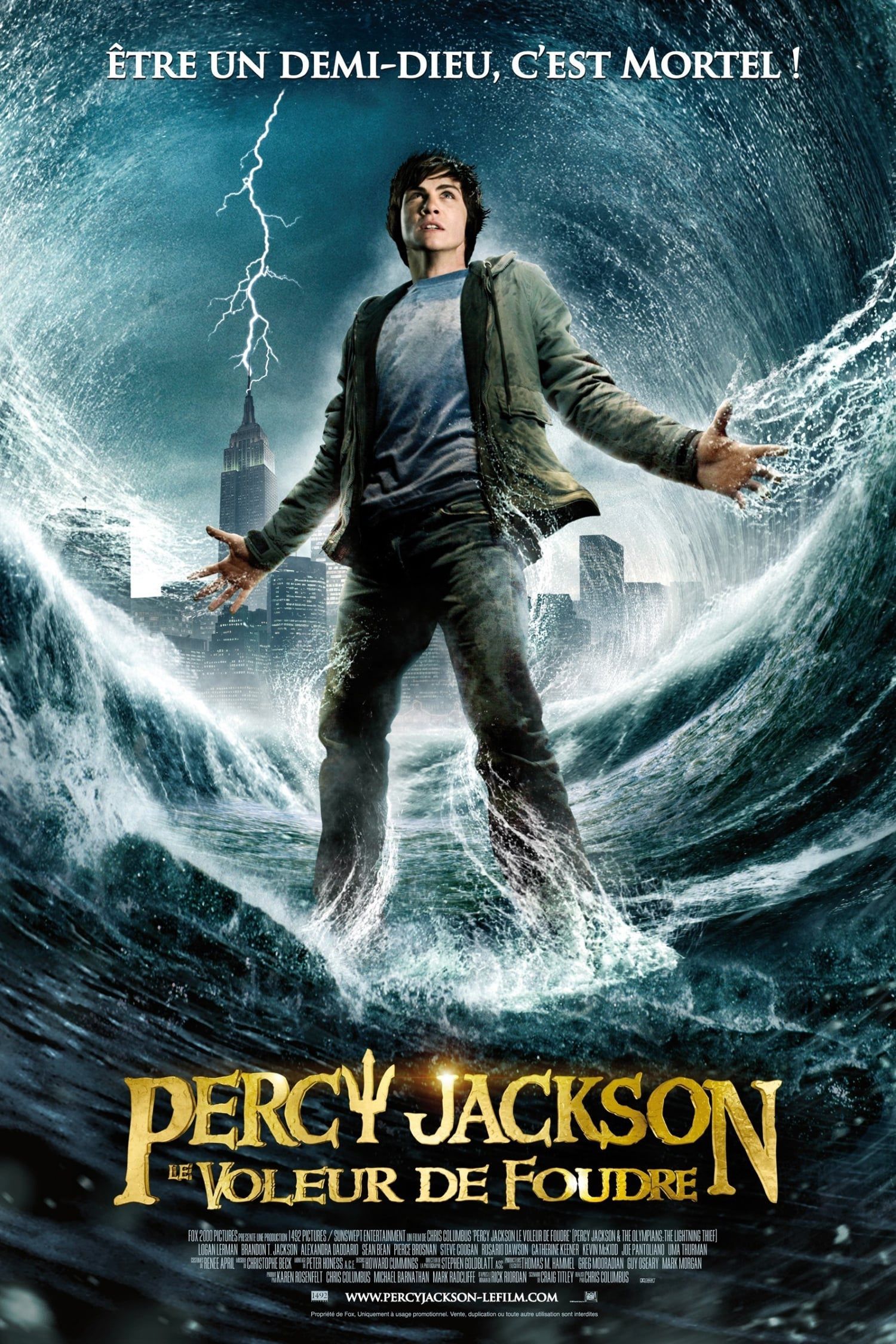 Percy Jackson : Le Voleur de foudre - Film (2010) streaming VF gratuit complet