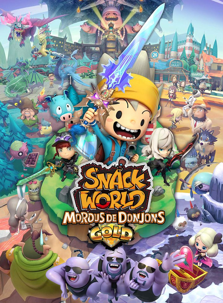 Snack World : Mordus de Donjons - Gold (2018)  - Jeu vidéo streaming VF gratuit complet