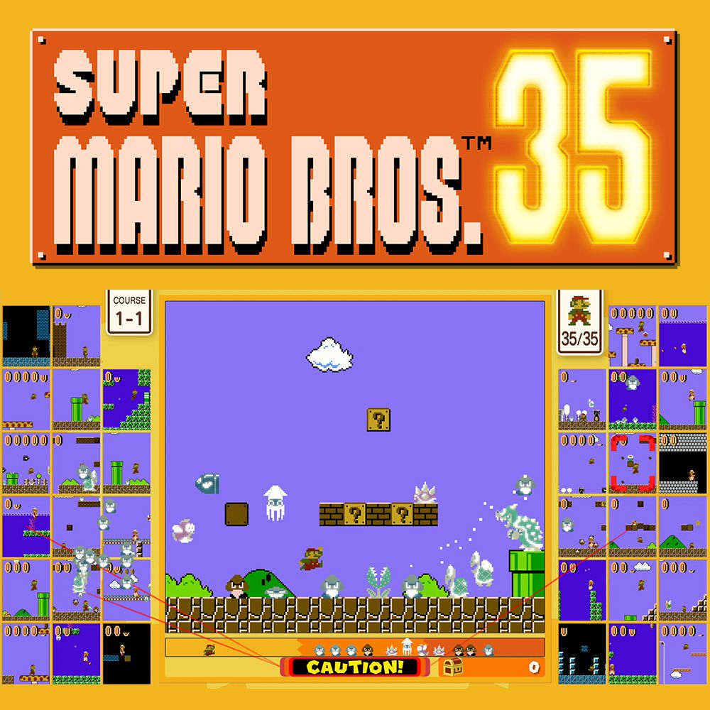 Film Super Mario Bros. 35 (2020)  - Jeu vidéo