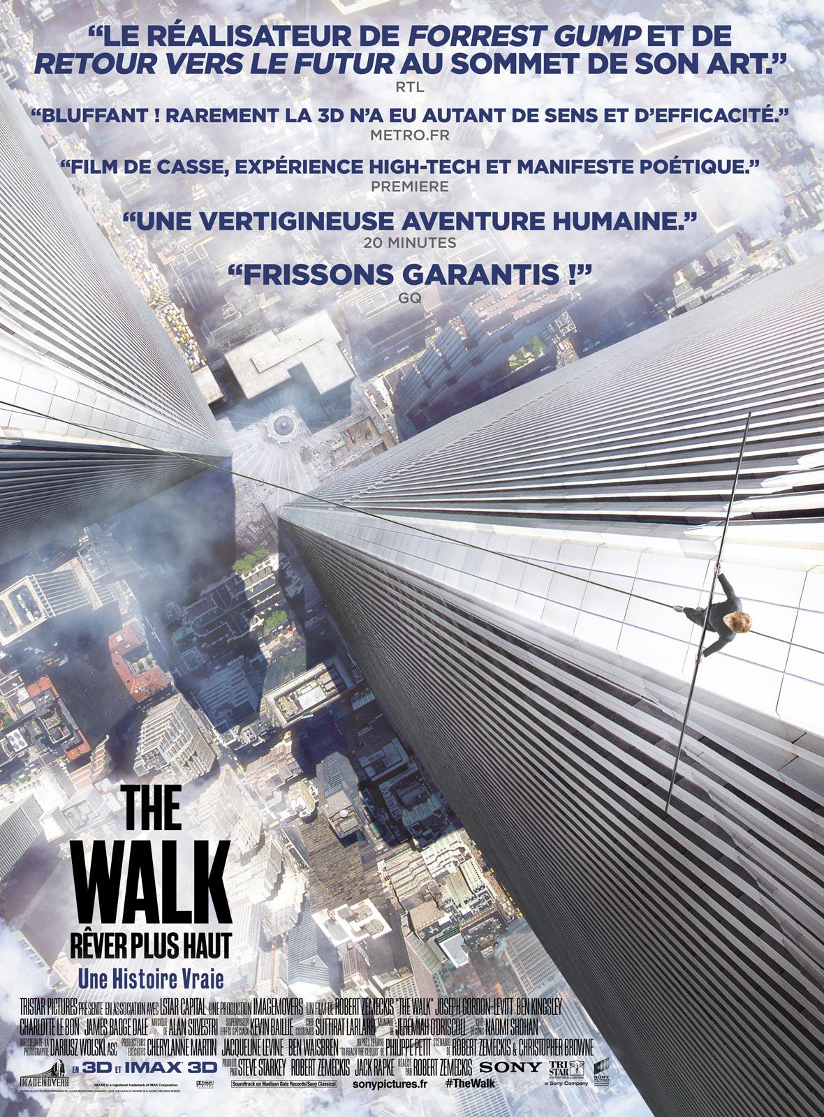The Walk - Rêver plus haut - Film (2015) streaming VF gratuit complet