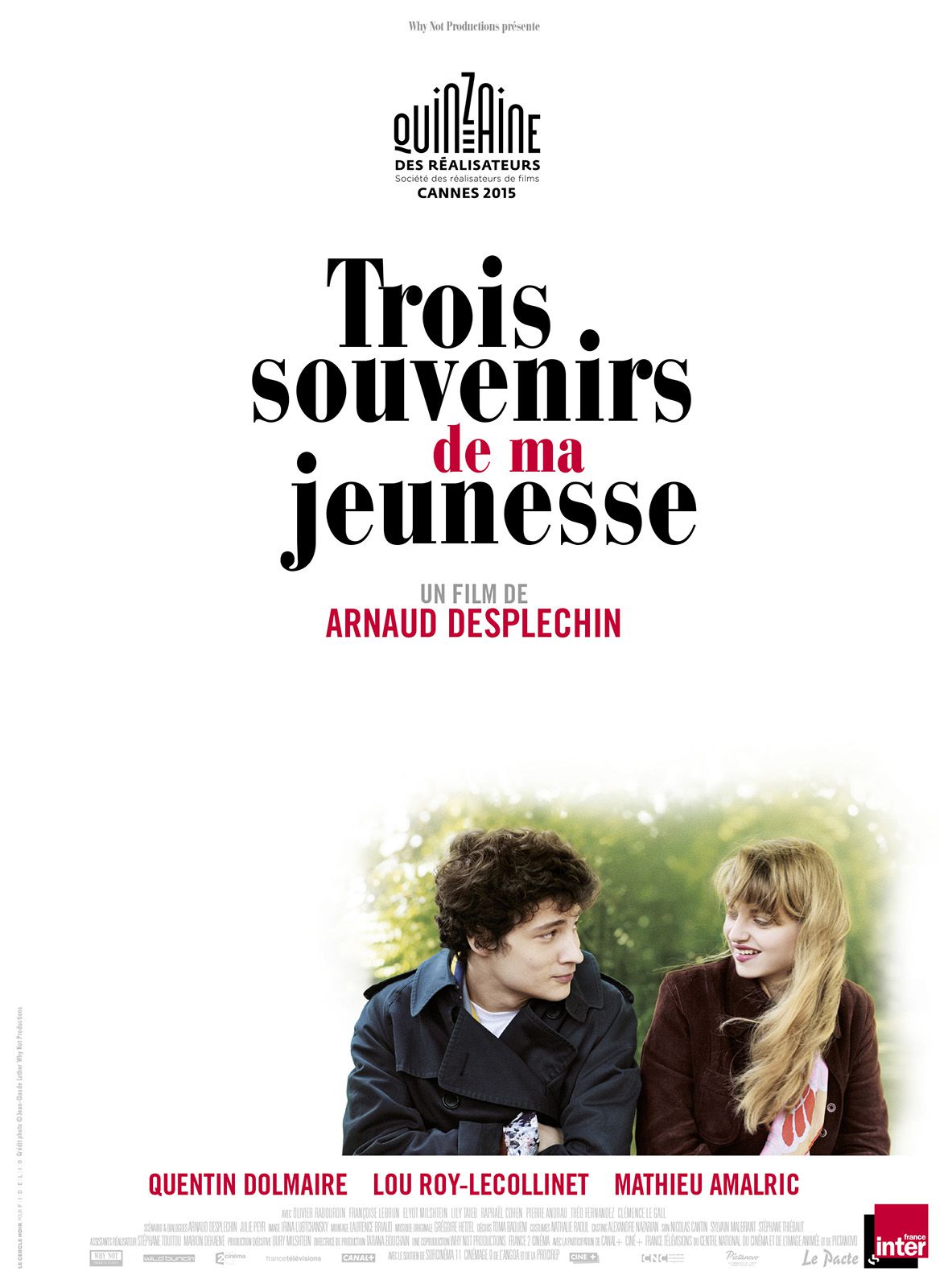 Film Trois souvenirs de ma jeunesse - Film (2015)