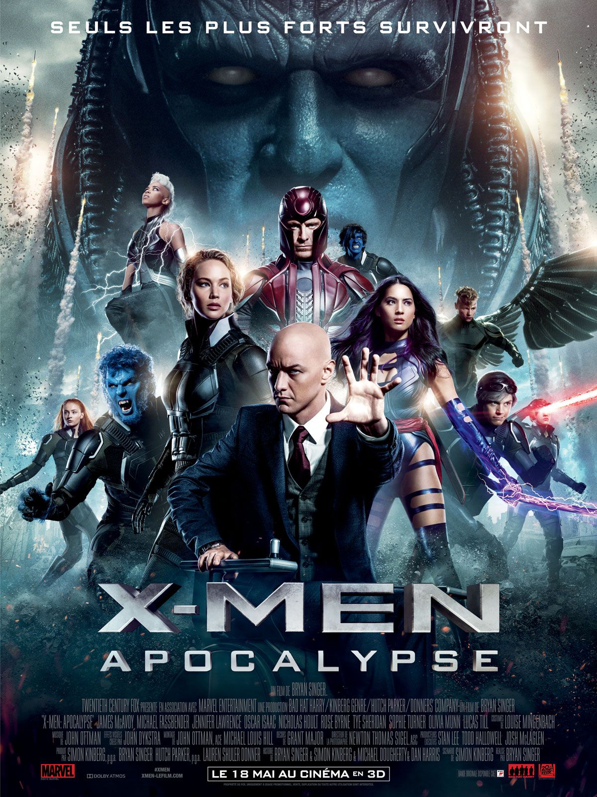 X-Men : Apocalypse - Film (2016) streaming VF gratuit complet