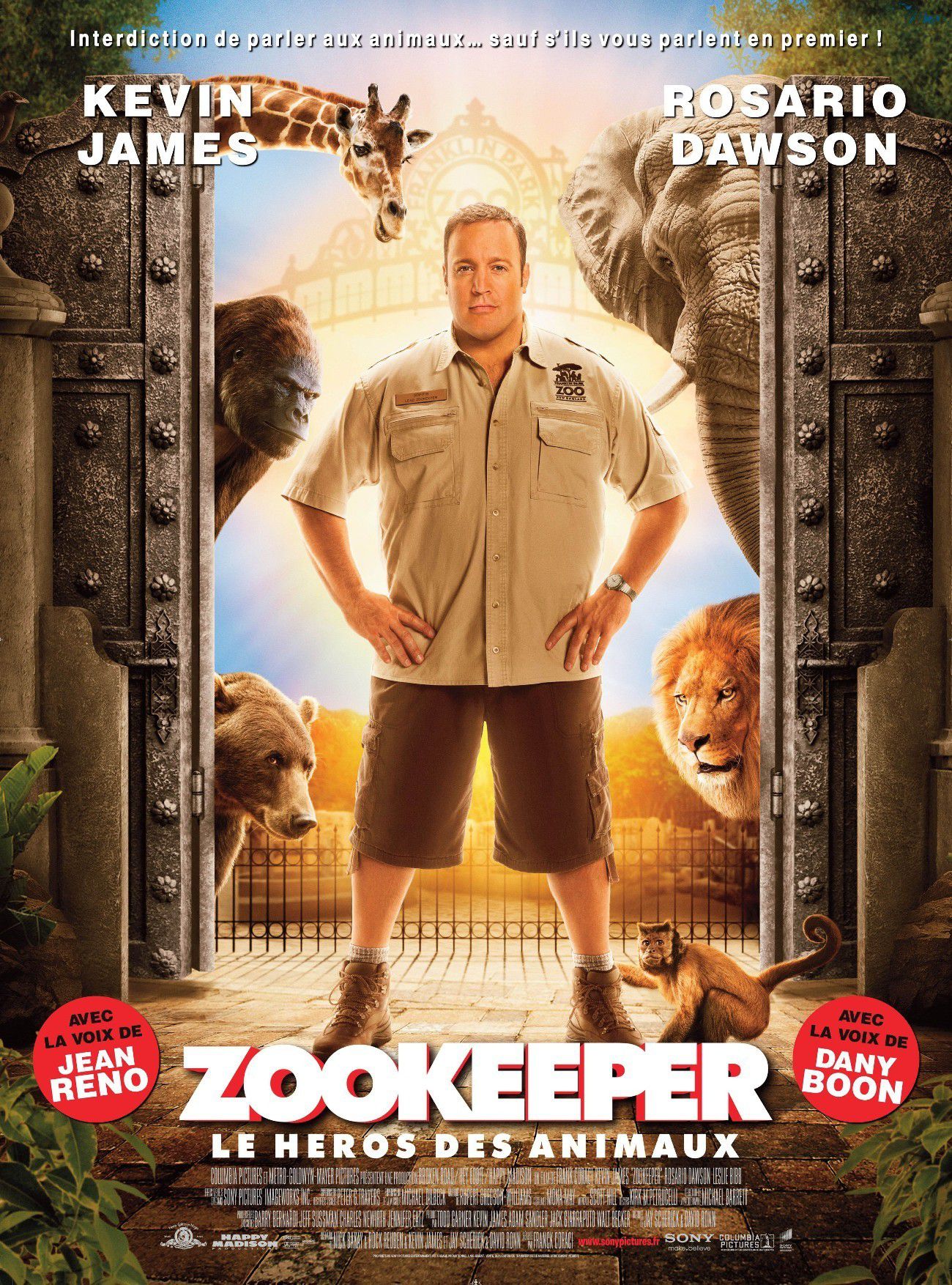 Film Zookeeper, le héros des animaux - Film (2011)
